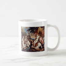 Diana And Callisto By Tizian (Best Quality) Coffee Mug