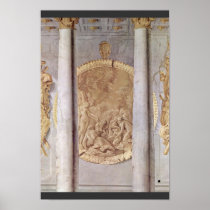 Diana And Kalisto By Sebastiano Ricci Poster