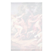 Diana And The Nymphs Of Faunas Surprised By Rubens Personalized Stationery