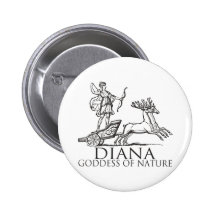 Diana Pinback Buttons
