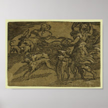 Diana, Roman Goddess Poster