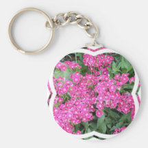 Dianthus Perennial Keychain