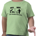 Diaper Changing Instructions Shirt