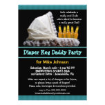 Diaper Keg Invitations - Dadchelor Beer Party