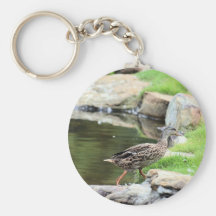 Diary of a Mad Brown Duck Key Chains