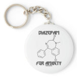Diazepam For Anxiety (Chemical Molecule)