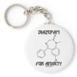 Diazepam For Anxiety (Chemical Molecule)