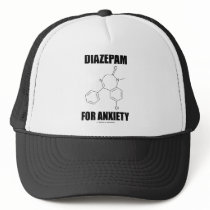 Diazepam For Anxiety (Light Chemical Molecule)