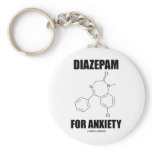 Diazepam For Anxiety (Light Chemical Molecule)