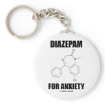 Diazepam For Anxiety (Light Chemical Molecule)