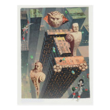 Dibble_Artworks_119_Gotham Carte Postale