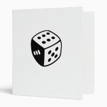Dice 3 Ring Binder