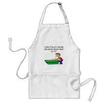 dice and  craps players apron