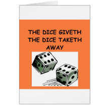 dice joke cards