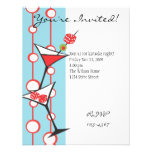 Dice Martini Custom Invitations