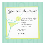 Dice Martini Custom Invites
