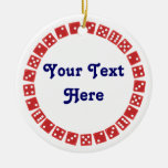 Dice Ornament
