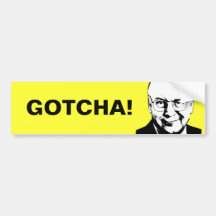 Dick Cheney Bumper Sticker