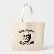 Dick Cheney Gun Club Canvas Bag