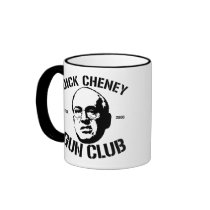 Dick Cheney Gun Club Mugs