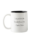 Dickens, Swallowtail butterfly and beautiful lily Mugs