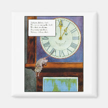 Dickory Dickory Dock Magnets