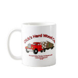 Dicks Hard Wood Logs Company Spoof Coffee Mug