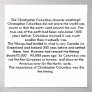 Did Christopher Columbus discover anything?Chri... Poster