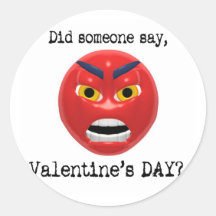 Did Someone Say Valentines Day Sticker