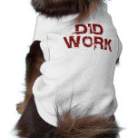 Did Work Pet Clothing