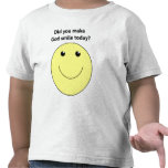 Did you make God smile today christian gift item t-shirts