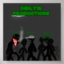 Didly12 Productions Army Poster