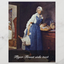 Die Besorgerin By Chardin Jean-Baptiste Siméon (Be Flyers