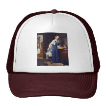 Die Besorgerin By Chardin Jean-Baptiste Siméon (Be Mesh Hats