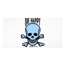 Die Happy Photo Card