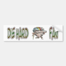 Die Hard Fan Bumper Stickers