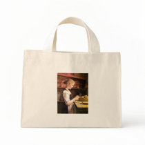 Die kleine Kartoffelschälerin Girl Peeling Potatos Canvas Bag