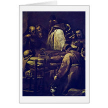 Die Last Rites By Giuseppe Maria Crespi Greeting Card