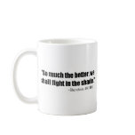 Dienekes Fight In The Shade Coffee Mug