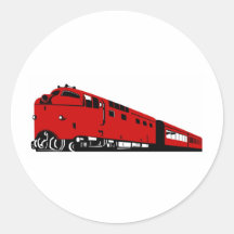 diesel passenger train freight locomotive stickers
