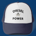 Diesel Powered Trucking Masons hats
