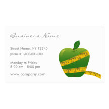 Diet Business Card