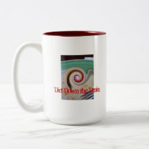 Diet Down the Drain Coffee Mugs