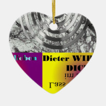 Dieter wir lieben DICH!! Weihnachtsornament