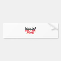 Dietetics...All The Cool Kids Bumper Sticker