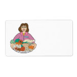 Dietician Personalized Shipping Label
