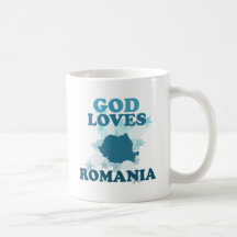 Dieu aime la Roumanie Mug
