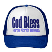Dieu bénissent le chapeau de Fargo le Dakota du No Casquette