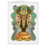 Dieu de divinité indoue de Vishnu Cartes