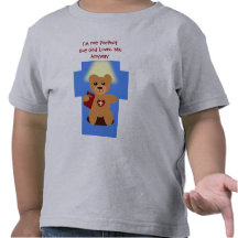 Dieu d'ours de bible m'aime de toute façon T-shirt